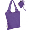 Recycled cotton bag Modena, violet
