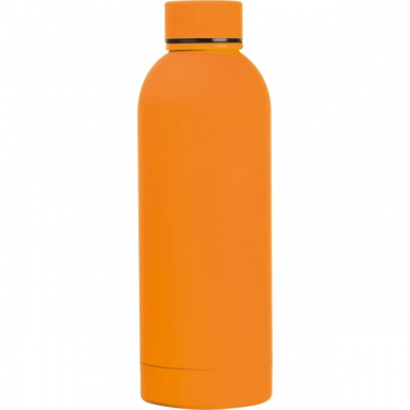 Logo trade promotional merchandise photo of: Stainless steel bottle Ostrava