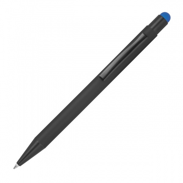 Logo trade promotional merchandise picture of: Metal ballpoint pen with touch function Ohara