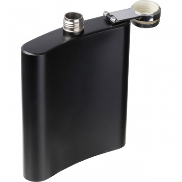 Logotrade promotional product picture of: Stainless steel hip flask Sheffield