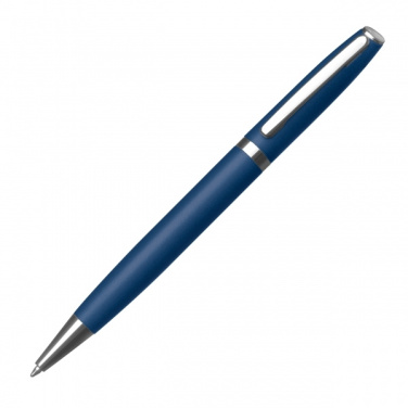 Logo trade promotional merchandise photo of: Metal ballpen PORT ELIZABETH
