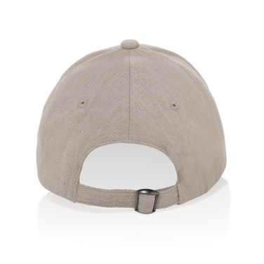 Logotrade promotional giveaway image of: Milo AWARE™ recycled heather 6 panel cap 200gr