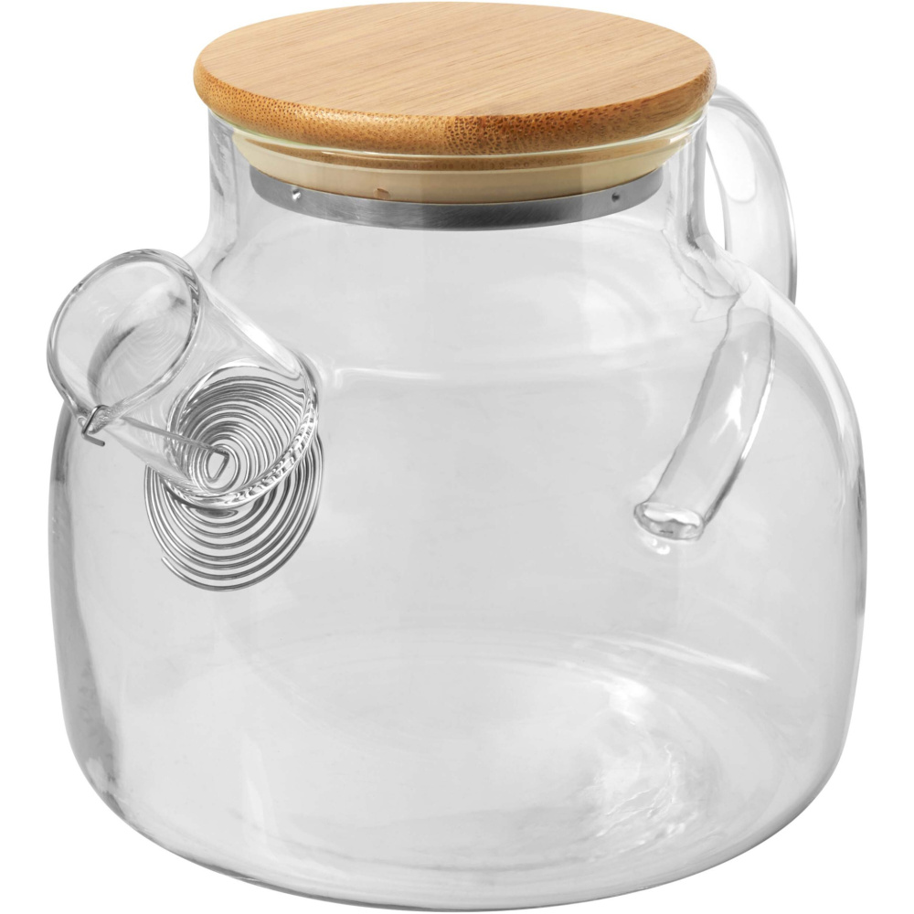 Logotrade promotional gift picture of: Zen tea pot with strainer and bamboo lid