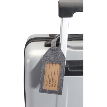 Logotrade promotional giveaway image of: Tie luggage tag