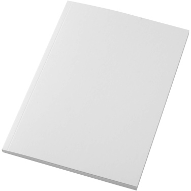 Logo trade promotional merchandise picture of: Novella Austen A5 soft cover notebook - 50 sheets