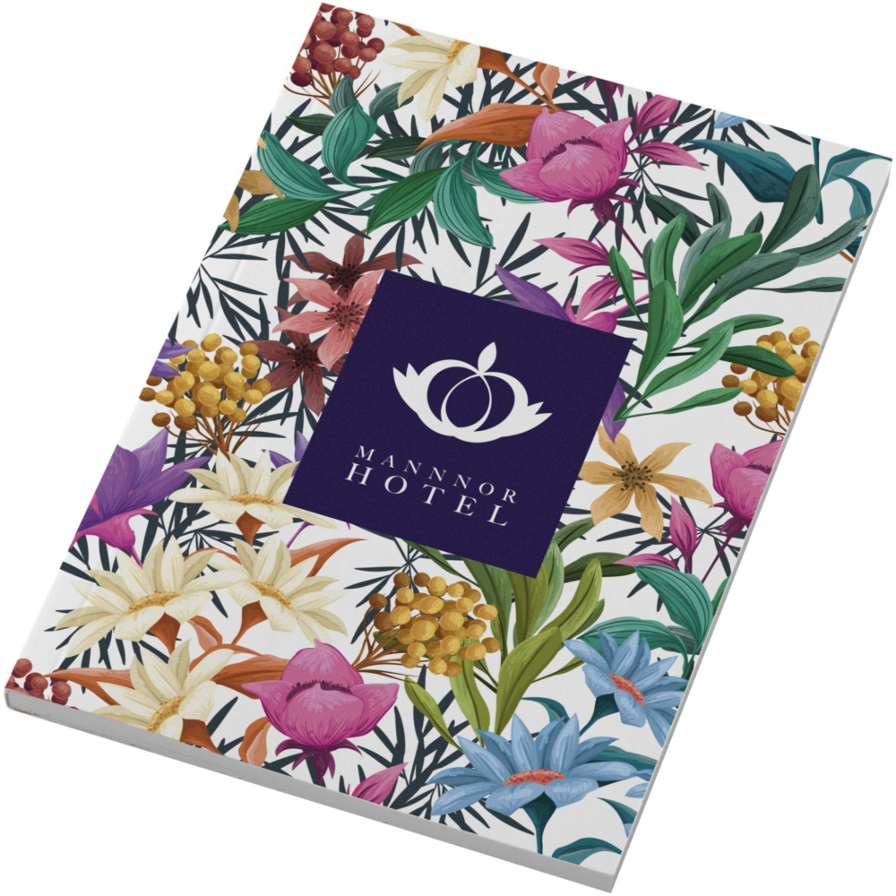 Logotrade promotional merchandise image of: Novella Austen A6 soft cover notebook - 50 sheets