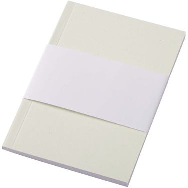 Logo trade promotional product photo of: Novella Austen A6 recycled soft cover notebook - 50 sheets