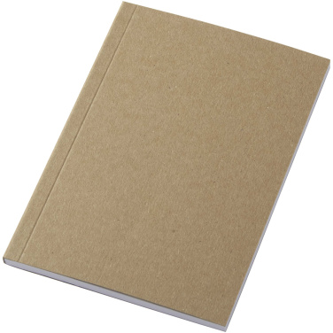Logo trade advertising products image of: Novella Austen A6 recycled soft cover kraft notebook - 50 sheets