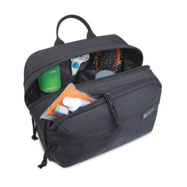 Logo trade promotional merchandise image of: Renew AWARE™ rPET Toiletry Bag