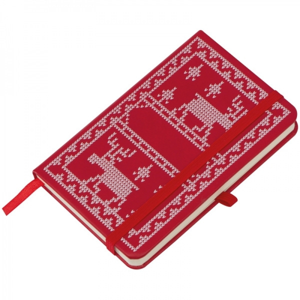 Logotrade promotional merchandise image of: A6 Notebook with Christmas design