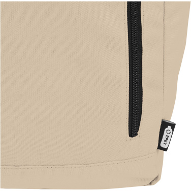 Logotrade advertising product picture of: Byron 15.6" GRS RPET roll-top backpack 18L