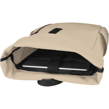Logotrade corporate gift image of: Byron 15.6" GRS RPET roll-top backpack 18L