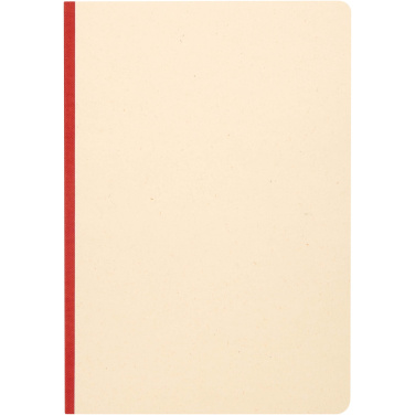 Logo trade promotional items image of: Liliana A5 sugarcane and RPET soft cover notebook