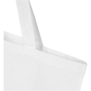 Logotrade promotional merchandise image of: Madras Blend 140 g/m² GRS recycled cotton tote bag 7L