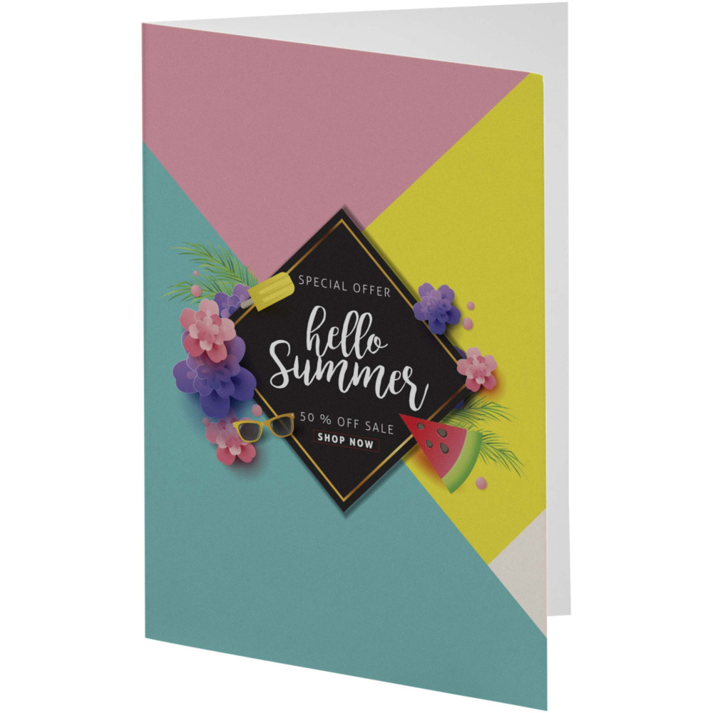 Logotrade promotional merchandise image of: Herald A6 greeting card