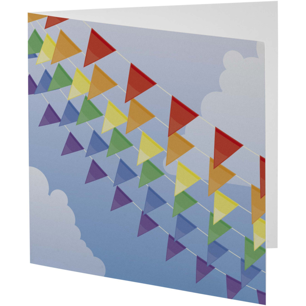 Logo trade promotional items picture of: Herald square greeting card