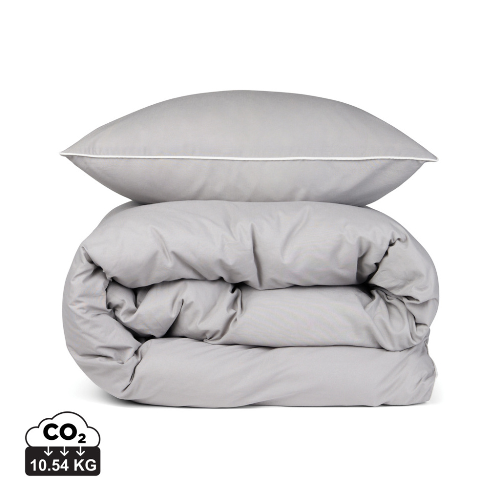 Logo trade advertising product photo of: VINGA Marston OCS organic cotton bed linen, 4 pcs set