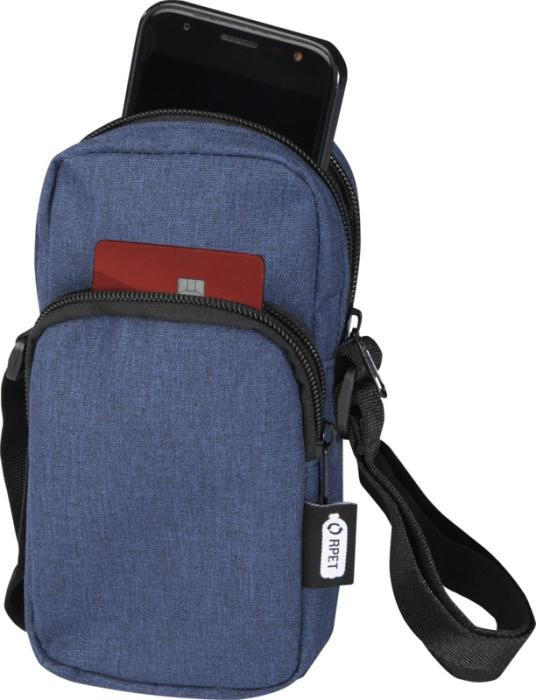 Logotrade promotional merchandise picture of: Ross GRS recycled phone pouch