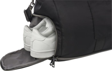 Logotrade promotional giveaway image of: Rhine GRS recycled expandable duffel bag 35L