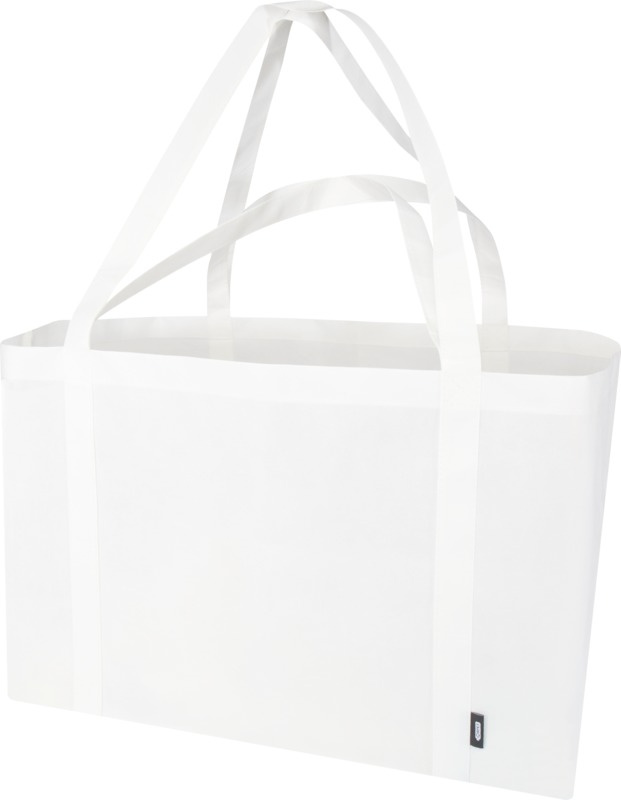 Logo trade promotional giveaways picture of: Jumbo GRS recycled non-woven extra large tote bag 65L