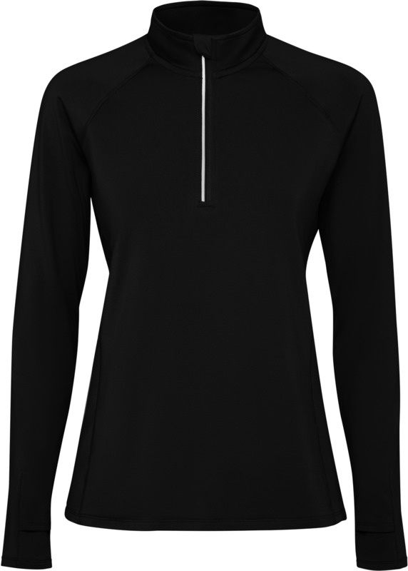 Logotrade corporate gift picture of: Estambul long sleeve women's half zip sweatshirt