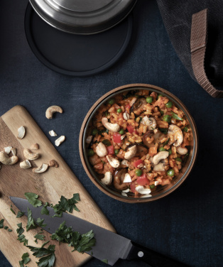 Logotrade promotional products photo of: Black+Blum Glass Lunch Bowl 750ml