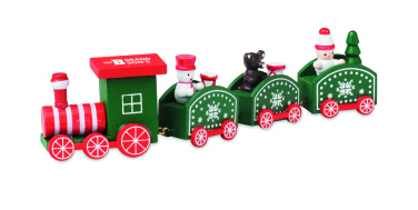 Logotrade promotional products photo of: Wooden Christmas train