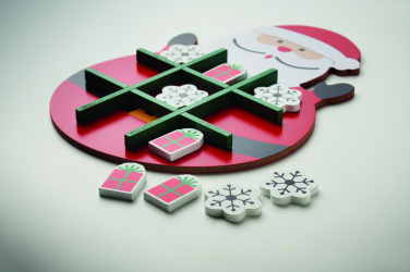 Logotrade promotional item image of: Christmas wooden tic tac toe