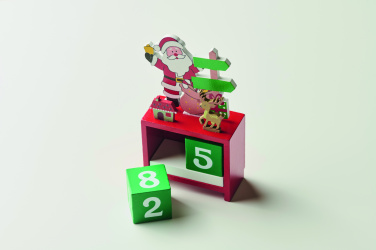 Logotrade promotional giveaway image of: Christmas countdown calendar