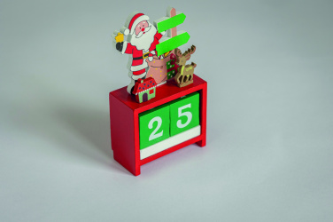 Logo trade business gifts image of: Christmas countdown calendar