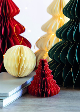 Logotrade promotional merchandise photo of: Christmas paper tree hanger