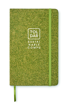 Logo trade promotional merchandise image of: A5 notebook with hard cover