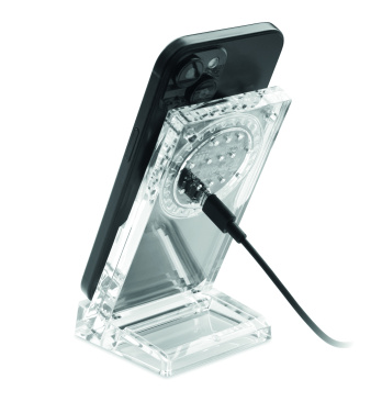 Logotrade promotional product picture of: Acrylic wireless charger 15W