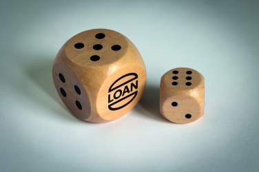 Logotrade advertising product image of: Schima wooden dice 3cm dia