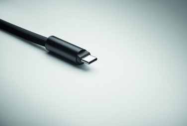 Logotrade promotional gift picture of: 60W charging and data lanyard