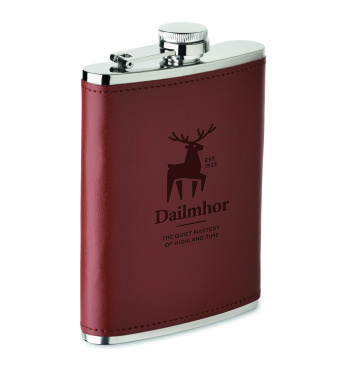 Logotrade promotional product image of: Slim hip flask 200 ml