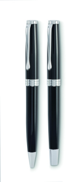 Logo trade promotional products picture of: Ball pen and roller set