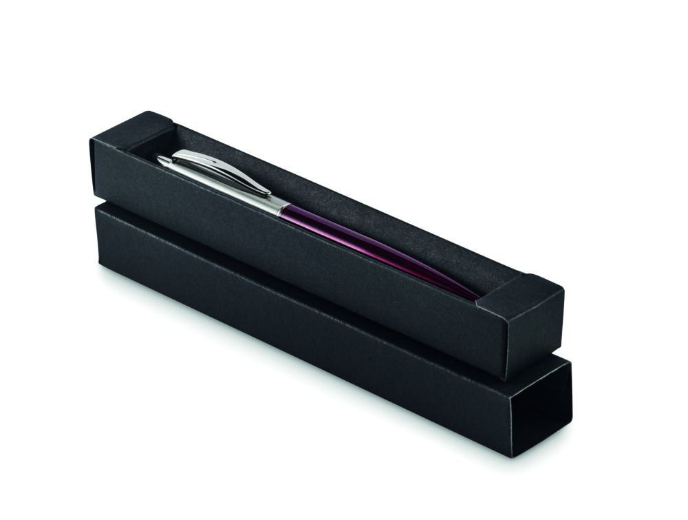 Logotrade promotional gift picture of: Push button pen in box
