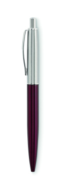 Logo trade promotional item photo of: Push button pen in box