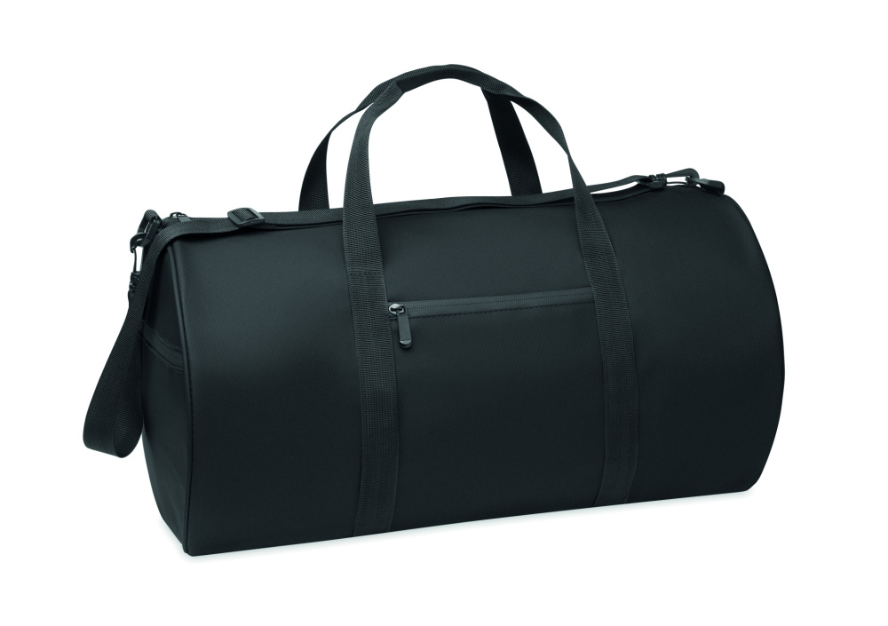 Logo trade promotional merchandise photo of: Duffle bag in 600D RPET