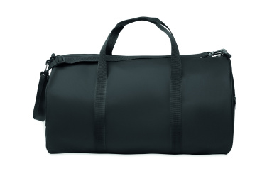 Logo trade promotional merchandise photo of: Duffle bag in 600D RPET