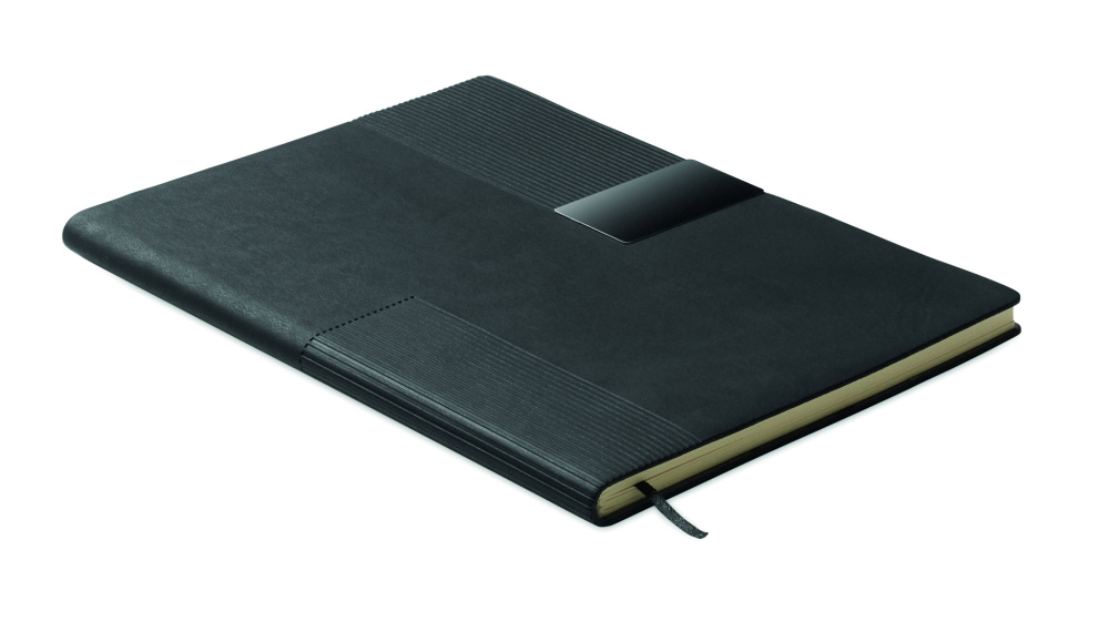 Logo trade promotional gift photo of: A5 PU notebook