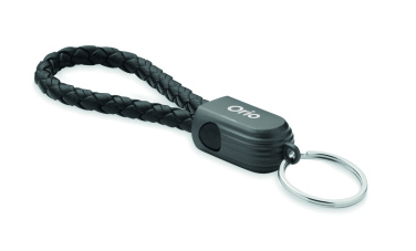Logo trade corporate gifts picture of: Key ring loop cable type-C