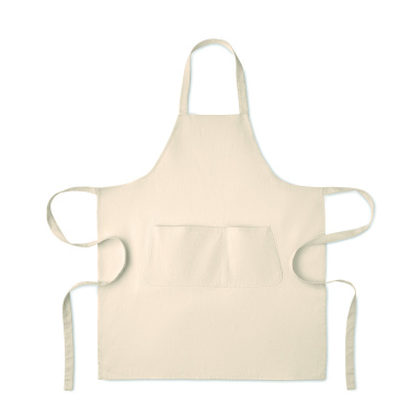 Logo trade promotional giveaways picture of: Organic cotton apron 240 gr/m²