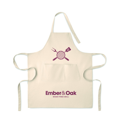 Logo trade promotional gift photo of: Organic cotton apron 240 gr/m²
