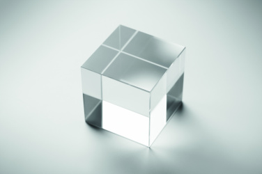 Logotrade promotional gift picture of: Glass cube award