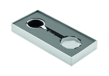 Logotrade promotional gifts photo of: Glass round award key ring