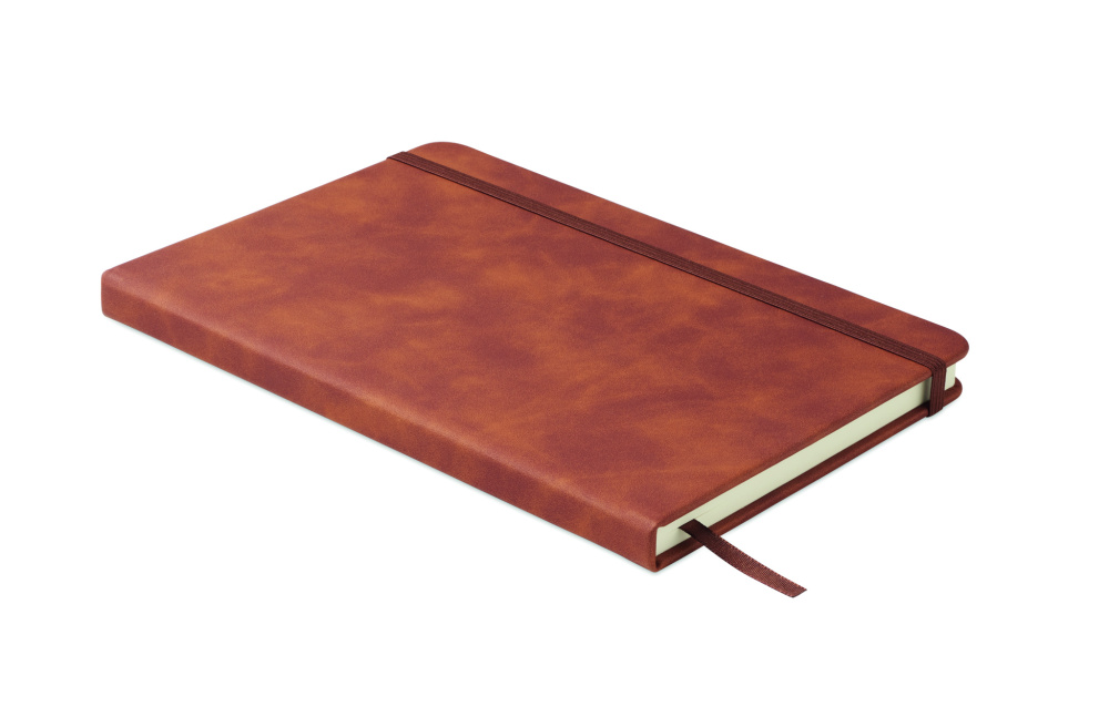 Logotrade promotional merchandise photo of: A5 smokey PU notebook