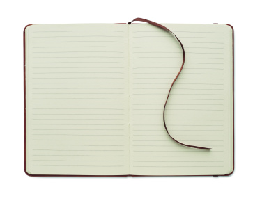 Logo trade promotional merchandise image of: A5 smokey PU notebook