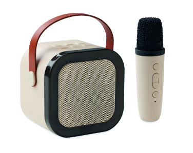 Logo trade advertising products image of: Karaoke set speaker